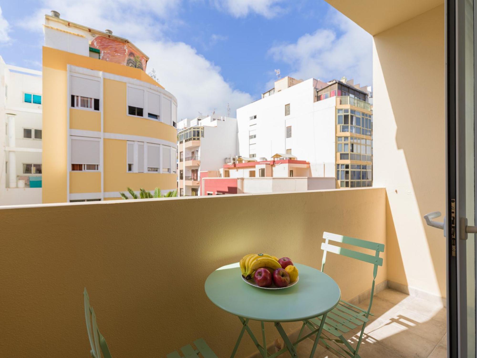 Homeforguest Estudio Brisa Canteras Con Terraza Las Palmas de Gran Canaria Bagian luar foto